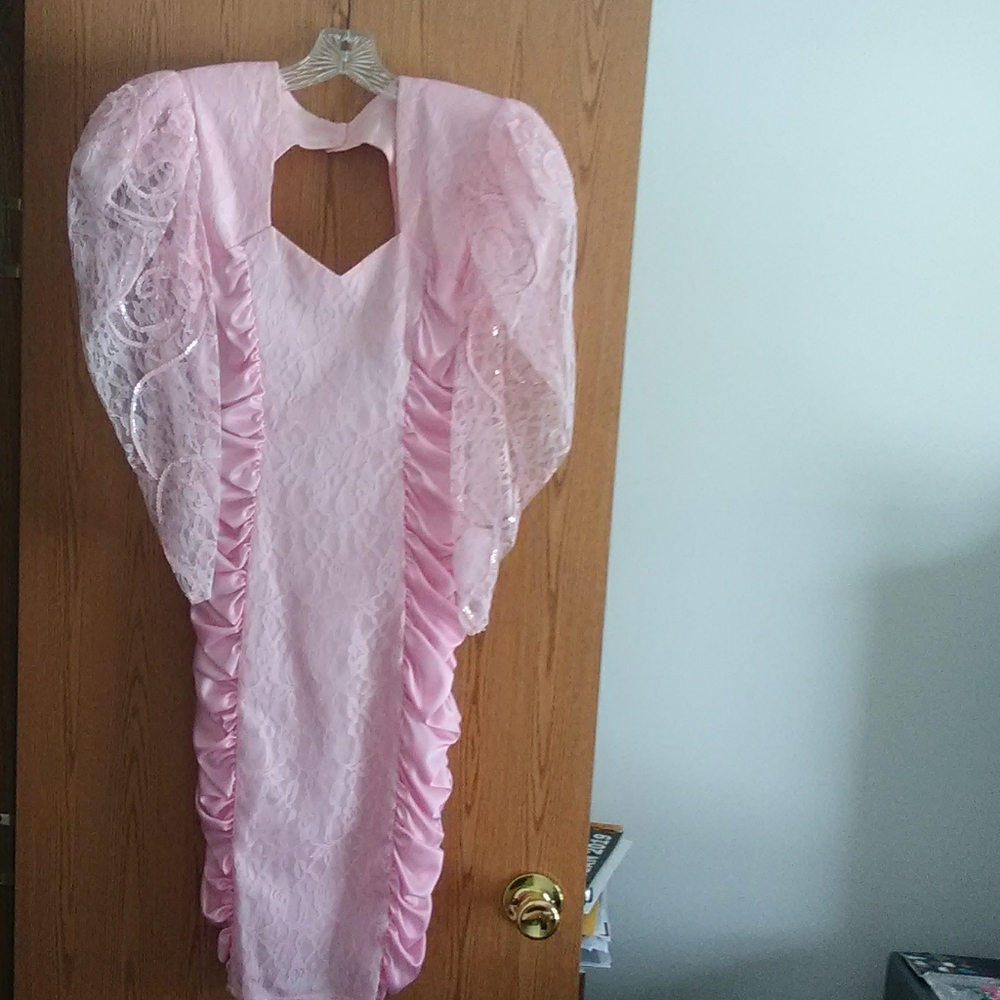 Pink dress
